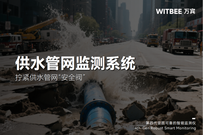 爆管預(yù)警前置!擰緊供水管網(wǎng)“安全閥”