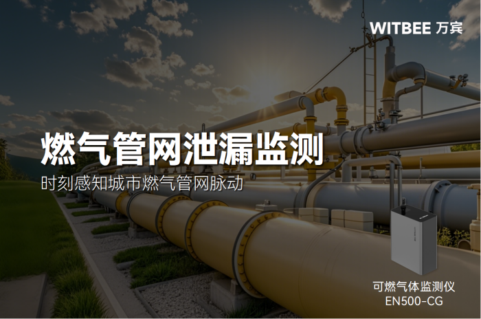 可燃?xì)怏w監(jiān)測儀—時(shí)刻感知城市燃?xì)夤芫W(wǎng)脈動